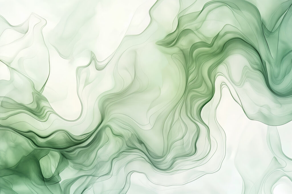 A green and white smoke A green and white smoke