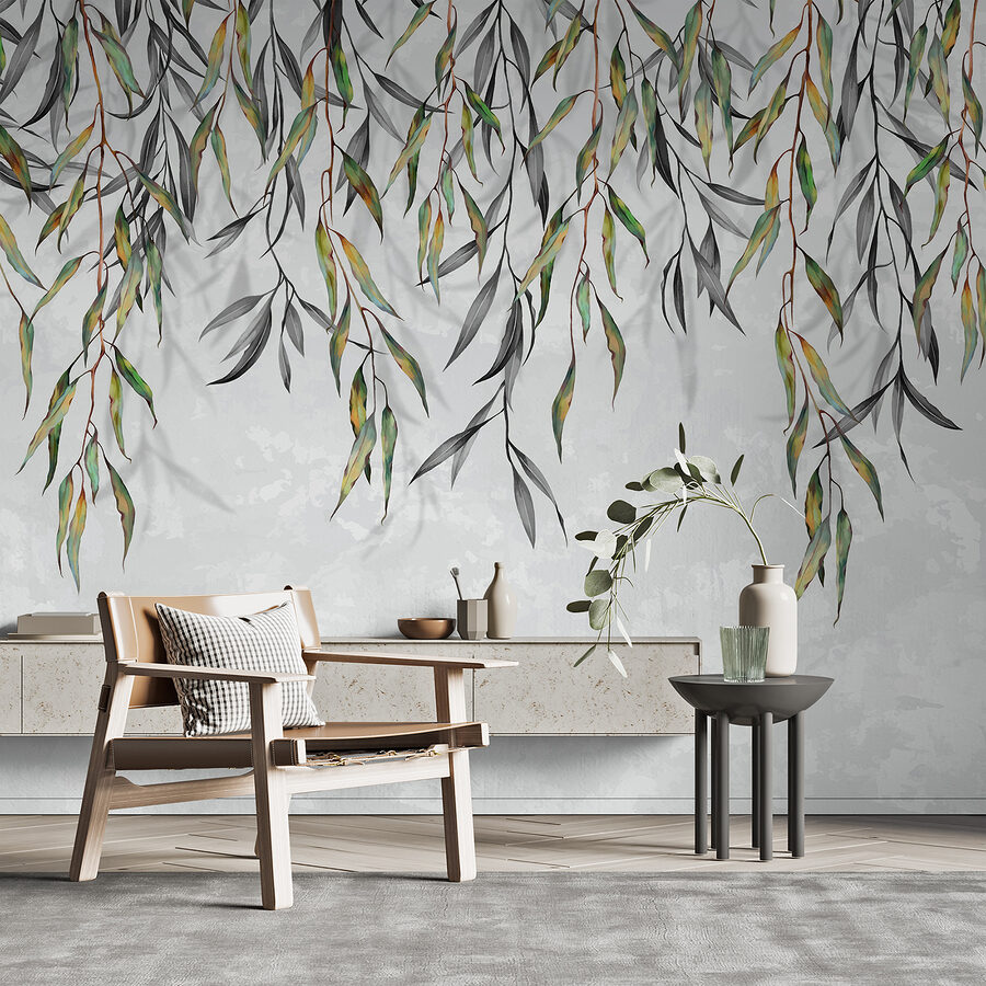 Wall murals A close up of leaves - Image 3