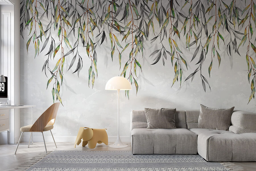 Wall murals A close up of leaves - Image 4