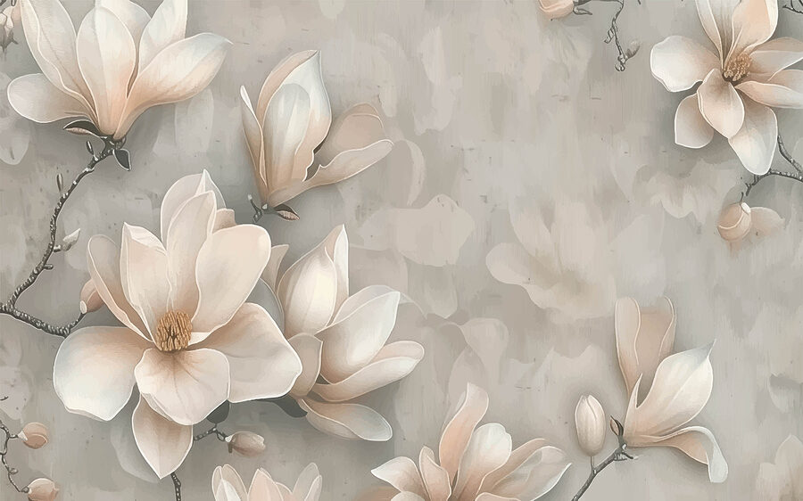 Wall murals A close up of flowers - Image 4