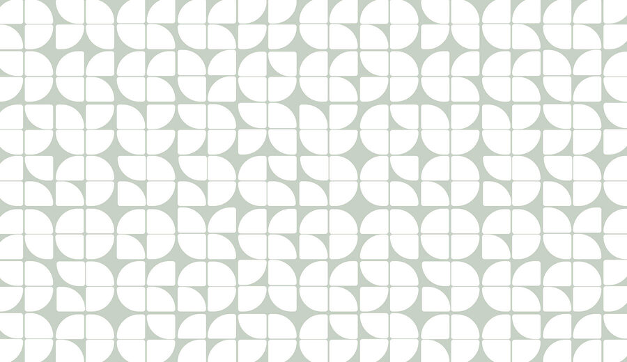 Wall murals A pattern of white and gray circles - Image 4