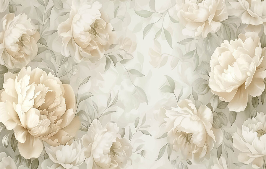 Wall murals A close up of flowers - Image 4
