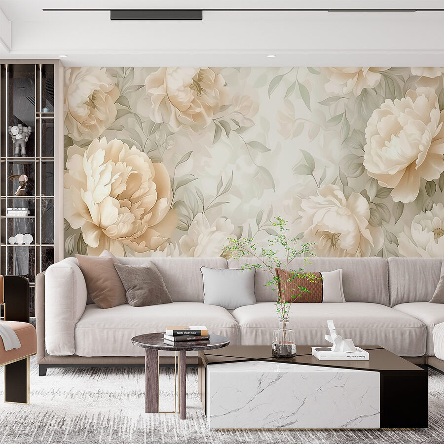 Wall murals A close up of flowers - Image 3