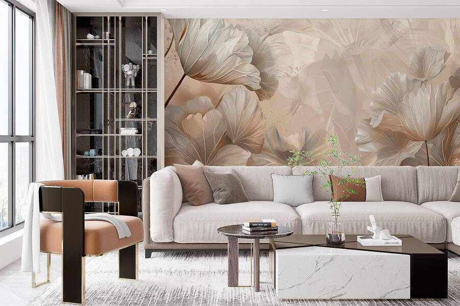Wall murals A close up of flowers - Image 2