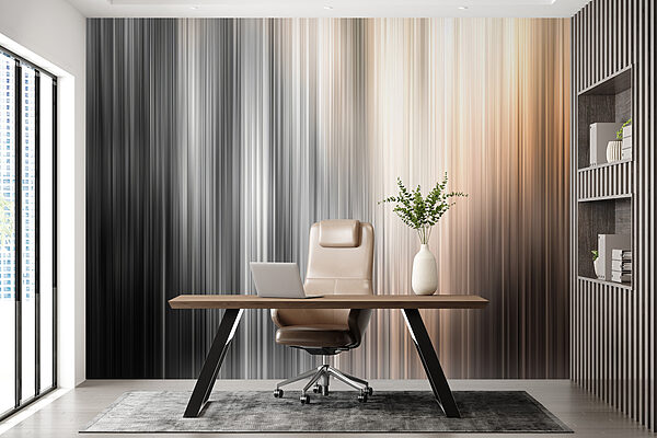 A blurry image of a grey and white striped background A blurry image of a grey and white striped background