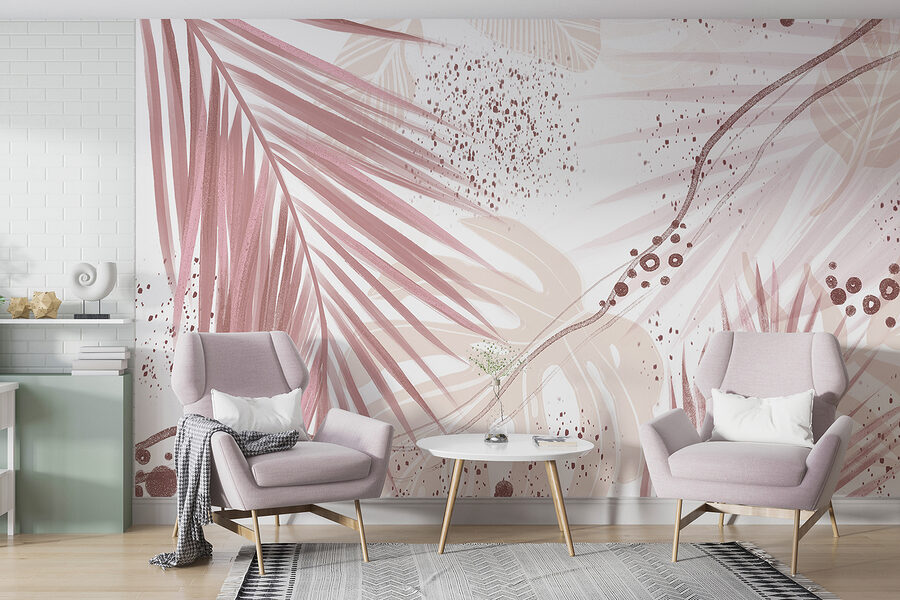 Wall murals Close up of leaves - Image 2