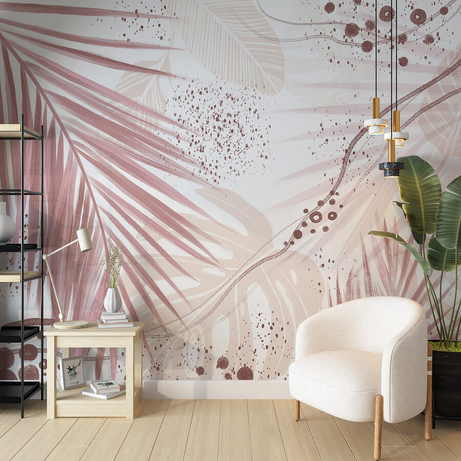Wall murals Close up of leaves - Image 4