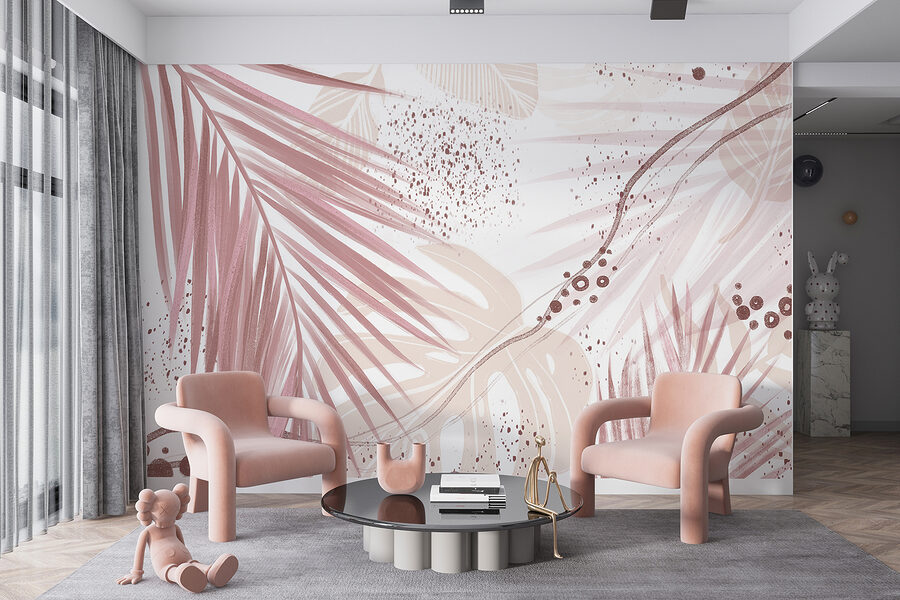 Wall murals Close up of leaves - Image 5
