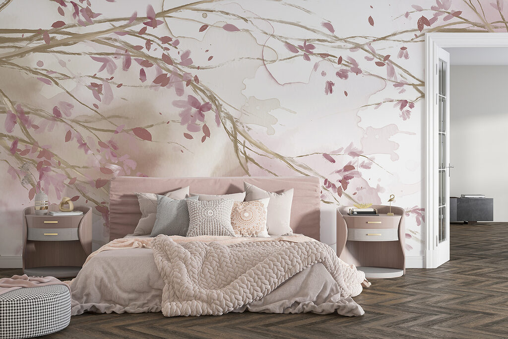 Watercolor of a tree branch with pink flowers w07919v1pib11r 1024x683 - Watercolor of a tree branch with pink flowers