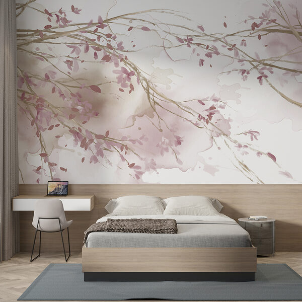 Watercolor of a tree branch with pink flowers w07919v1pib19ms 600x600 - Watercolor of a tree branch with pink flowers