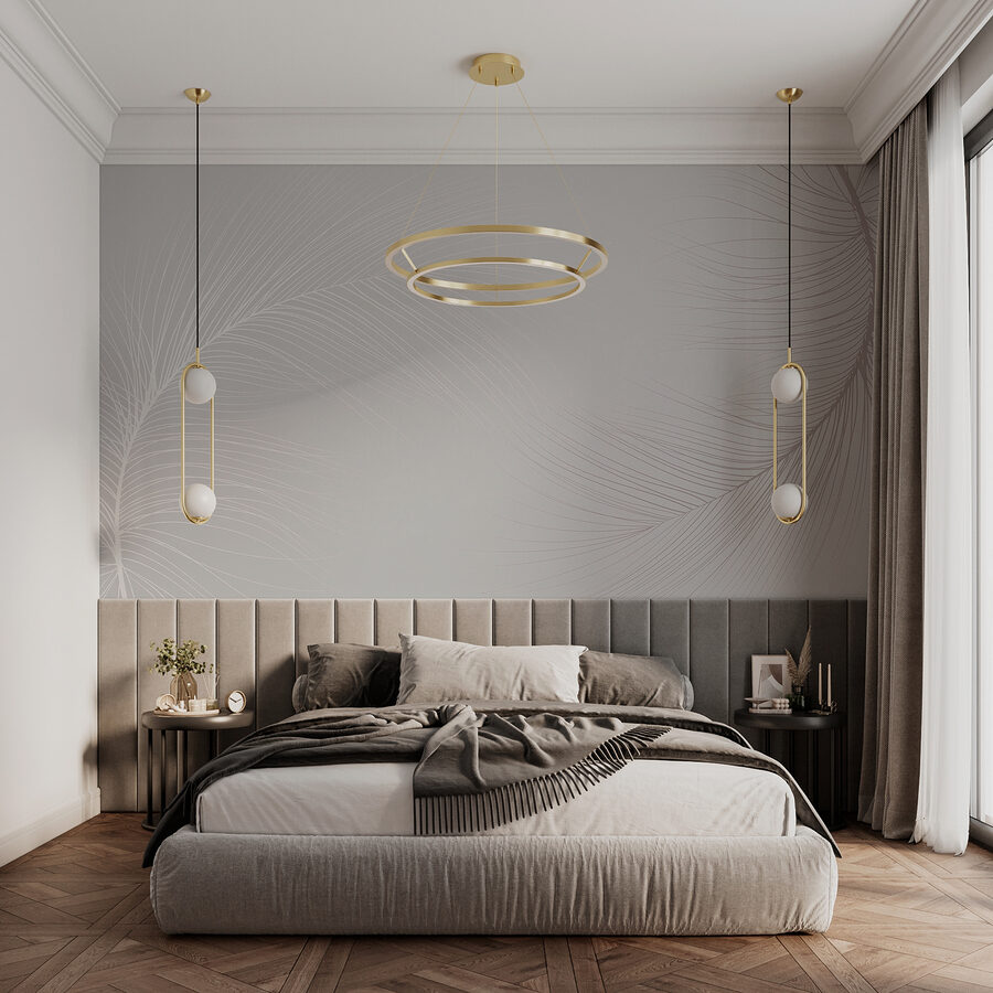 White background with lines