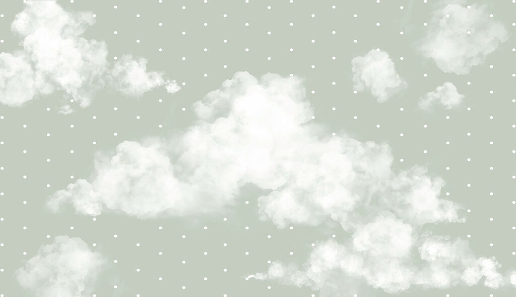 White clouds in the sky White clouds in the sky