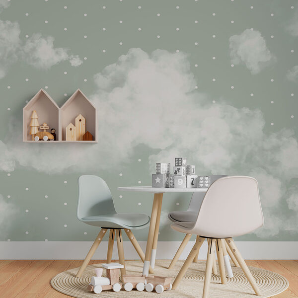 White clouds in the sky White clouds in the sky