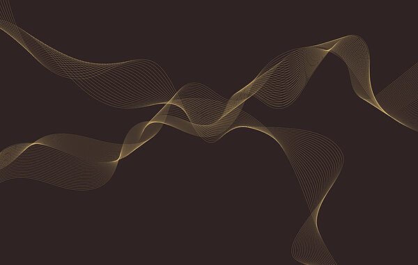 Elegant swirling lines on dark background. Elegant swirling lines on dark background.