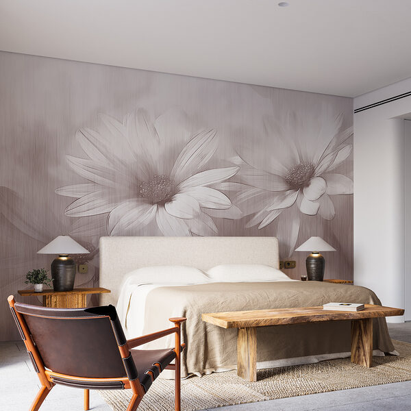 Wall mural Wall mural Close up of flowers (SKU: w01374)