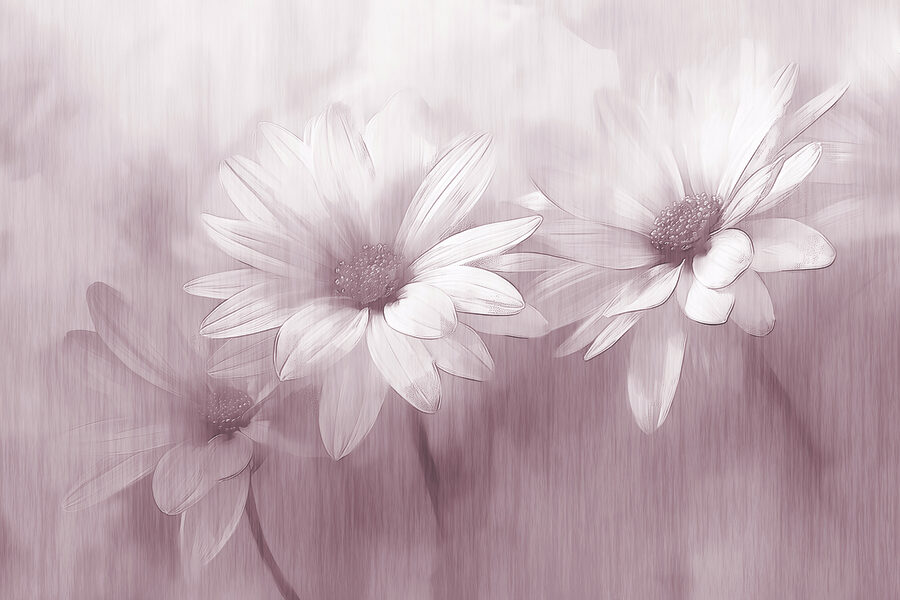 Wall murals Close up of flowers - Image 4