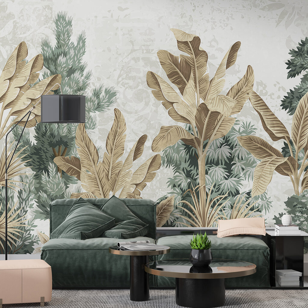 Wallpaper with a variety of plants Wallpaper with a variety of plants