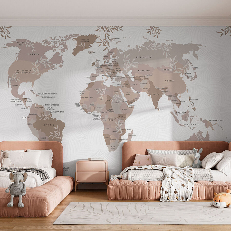 Map of the world Map of the world