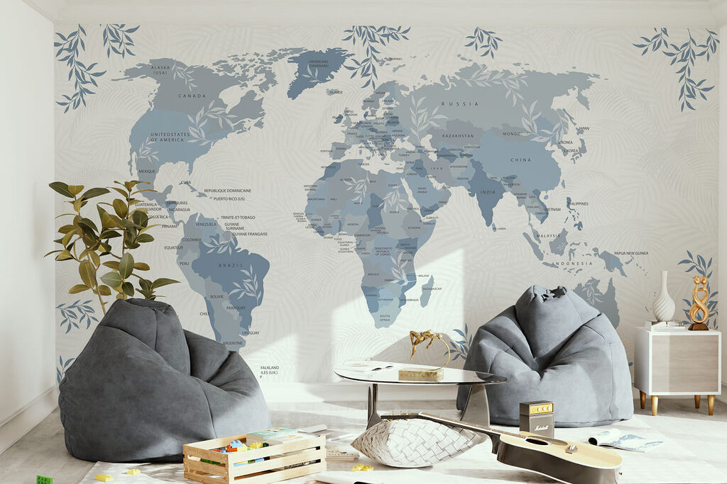 Map of the world Map of the world