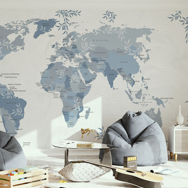 Map of the world Map of the world