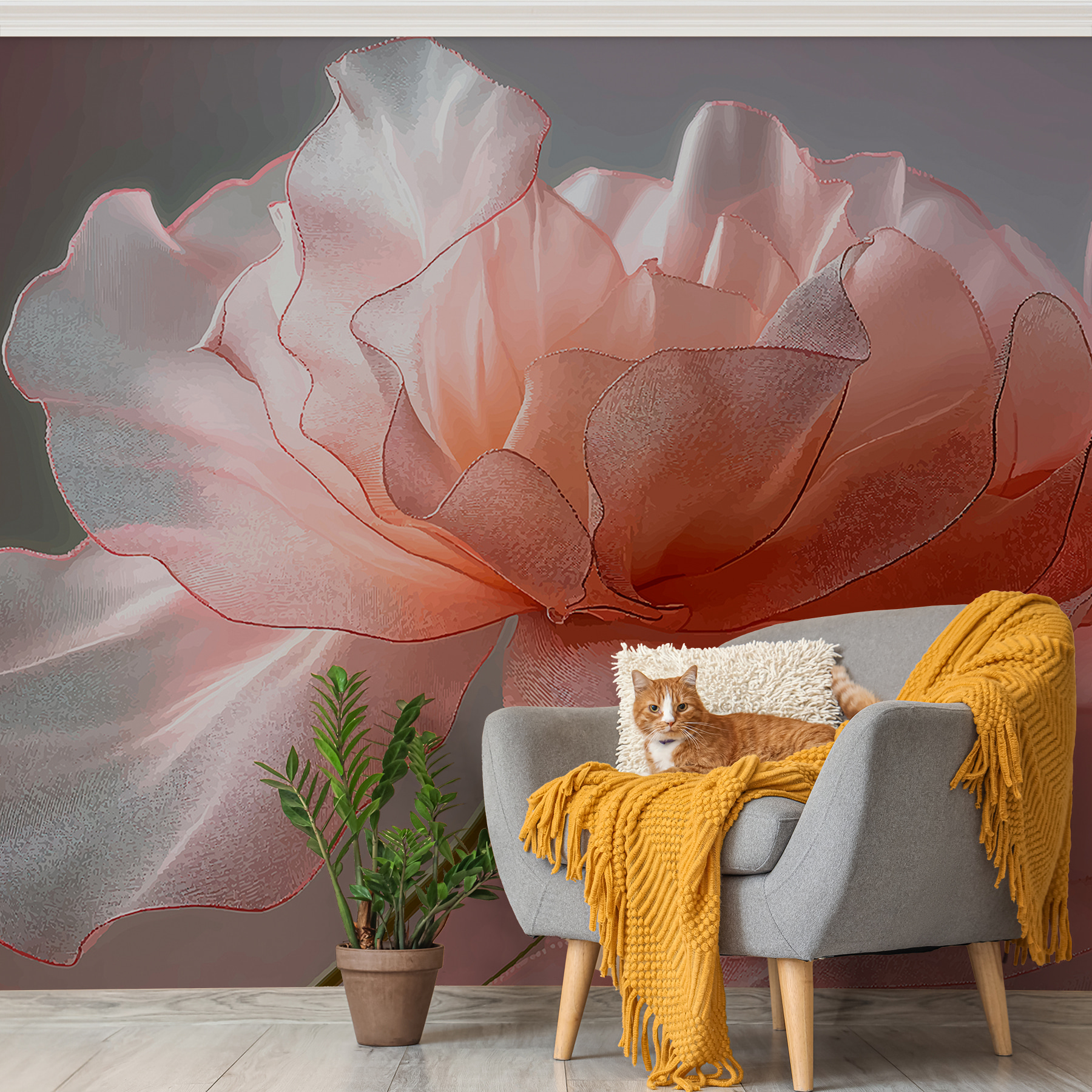 Close up of a flower