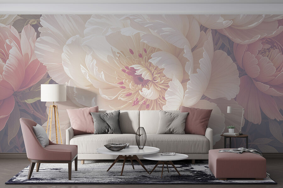 Wall murals Close up of flowers - Image 3
