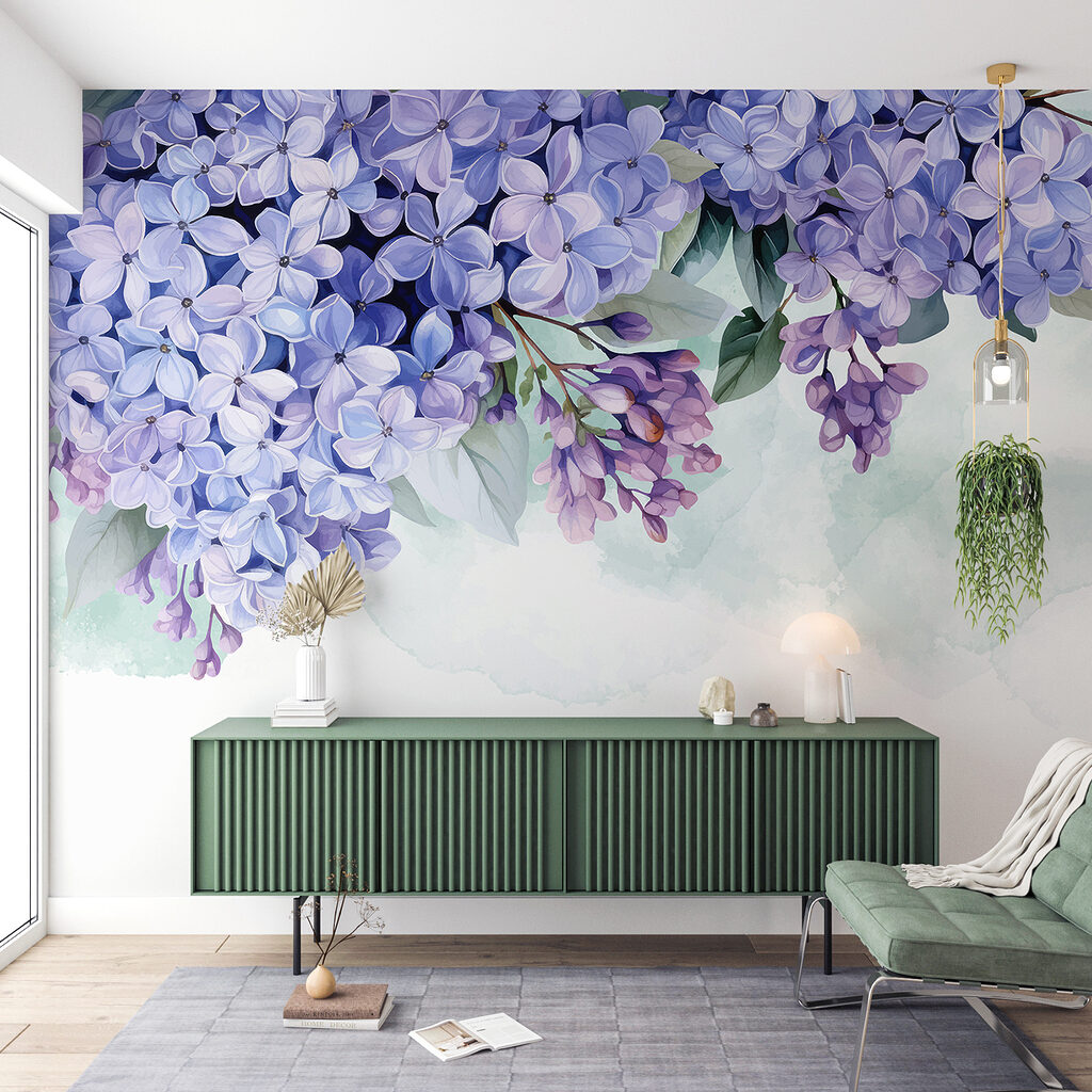 Bunch of purple flowers Bunch of purple flowers