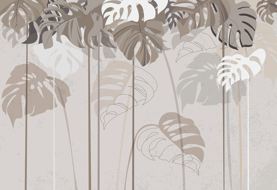 Wall murals Close up of leaves - Image 4