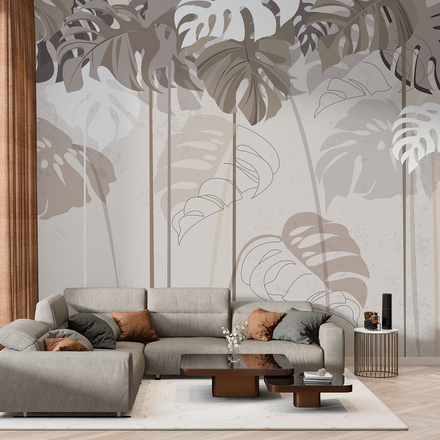 Wall murals Close up of leaves - Image 2