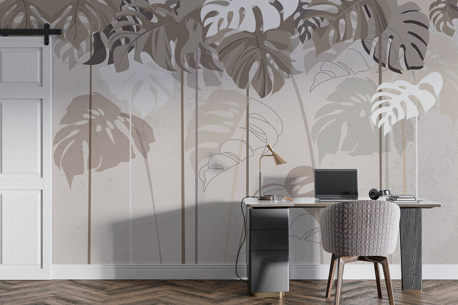 Wall murals Close up of leaves - Image 3