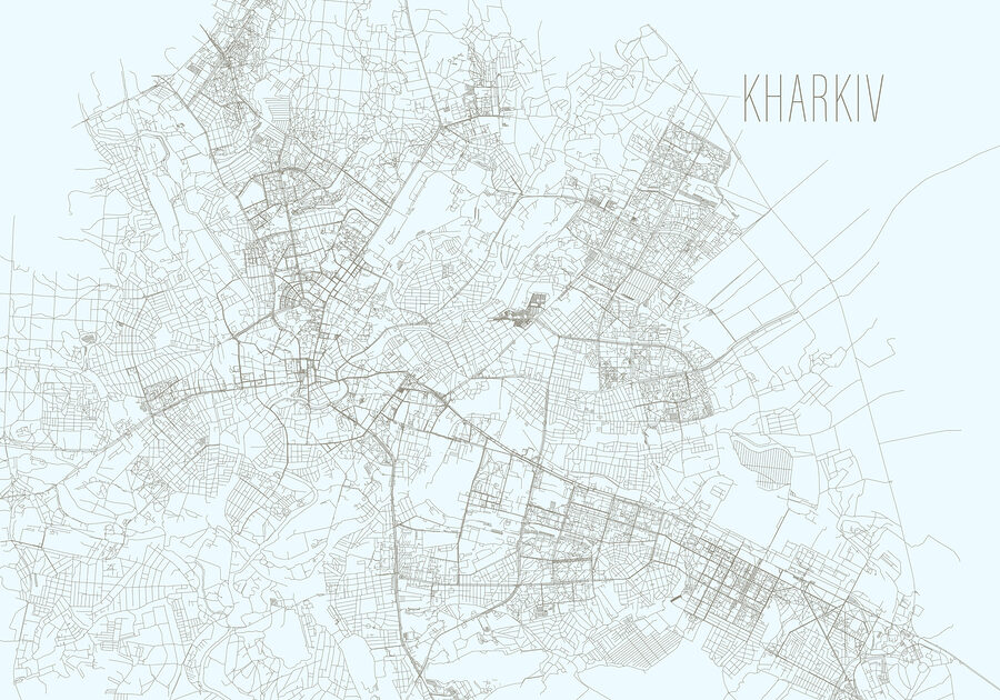 Map of a city
