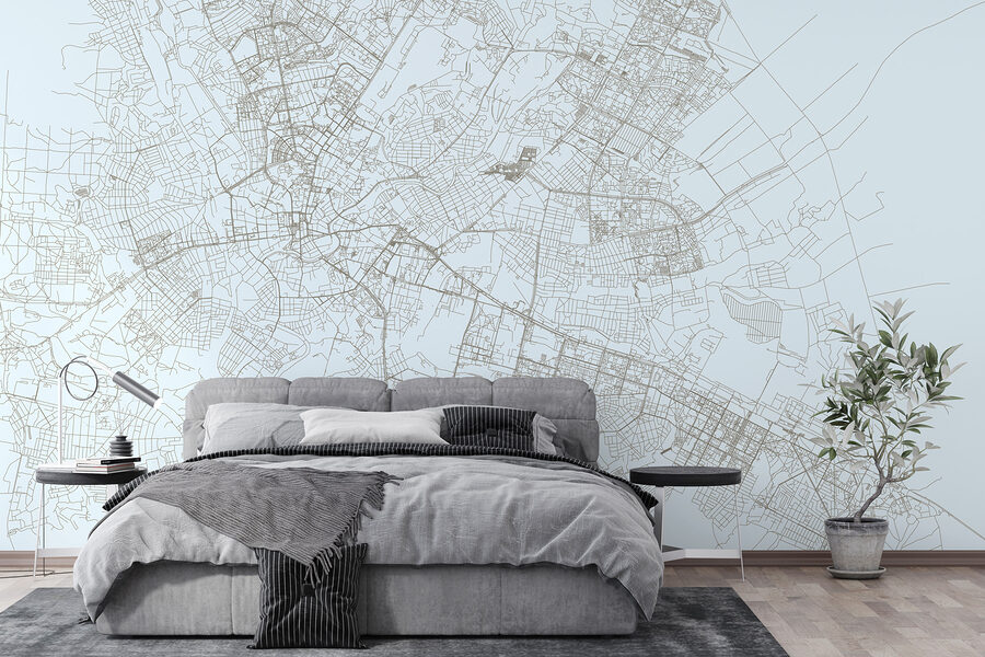 Map of a city