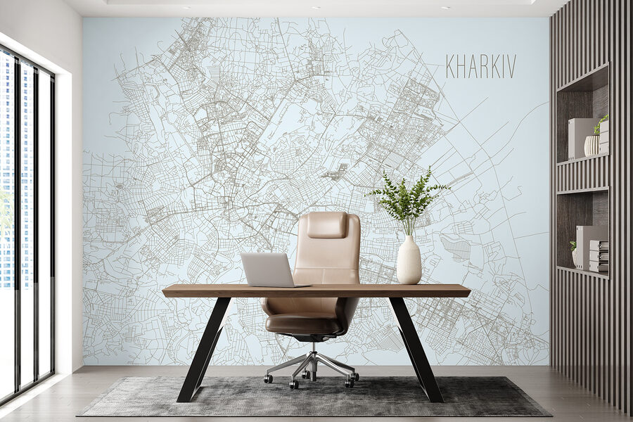 Map of a city
