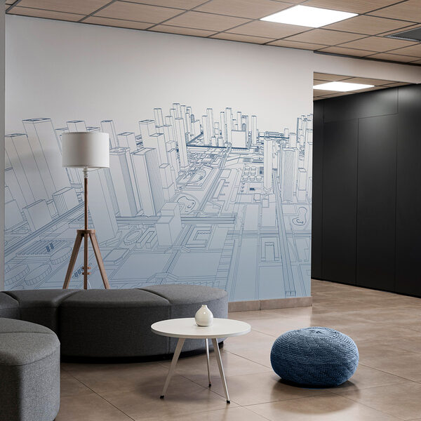 Blueprint of a city Blueprint of a city