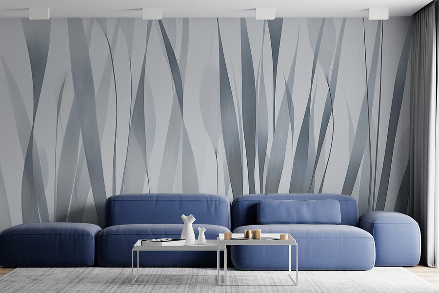 Wall murals Grey and white plant - Image 3