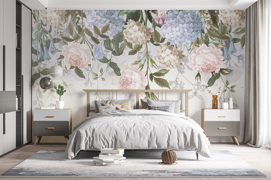 Wall murals Close up of flowers - Image 2