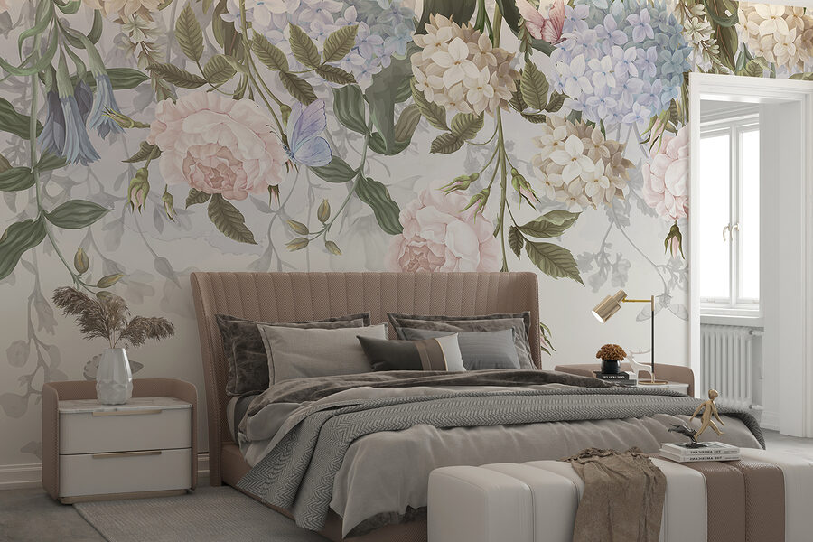 Wall murals Close up of flowers - Image 3