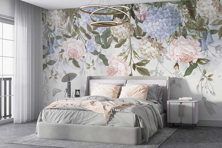 Wall murals Close up of flowers - Image 4