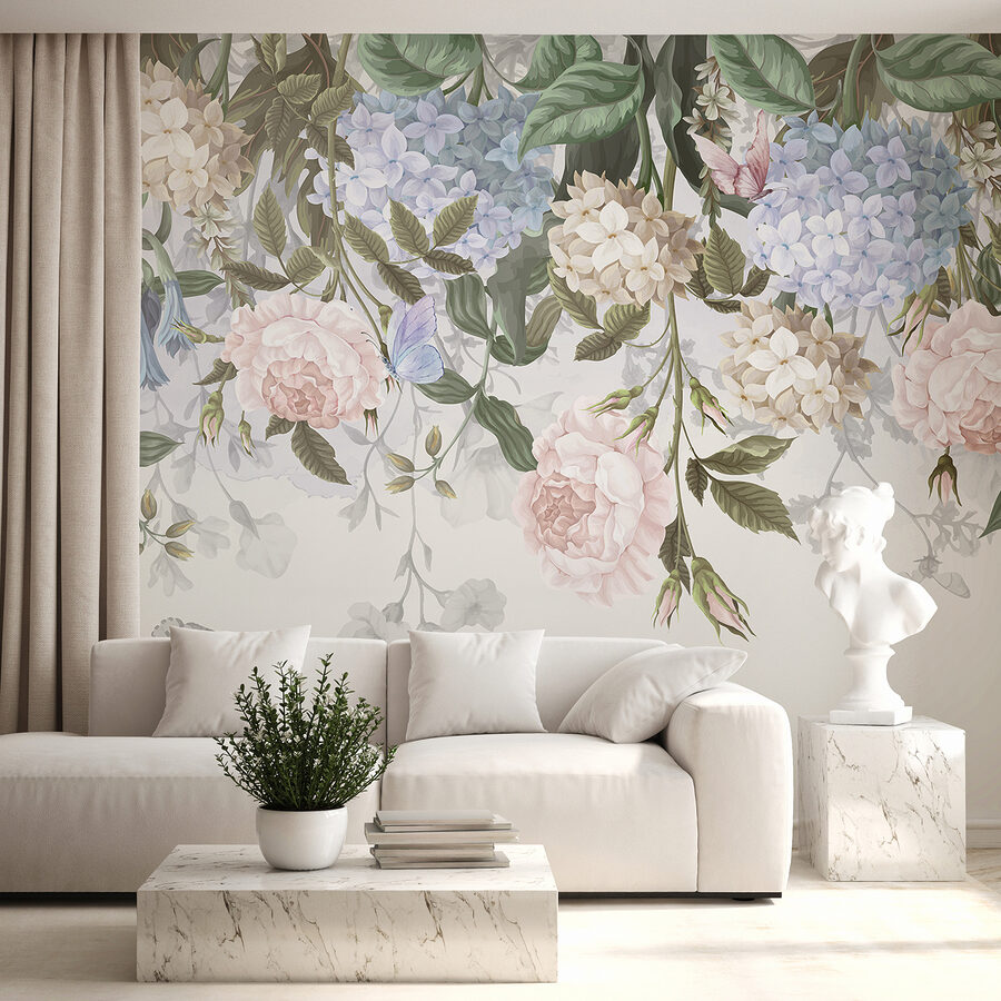 Wall murals Close up of flowers - Image 5