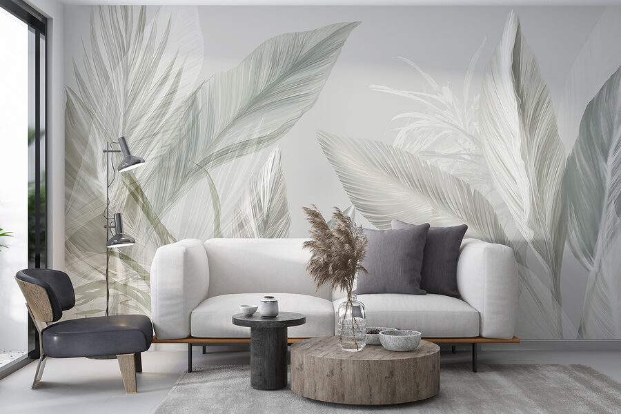 Wall murals Close up of leaves - Image 3