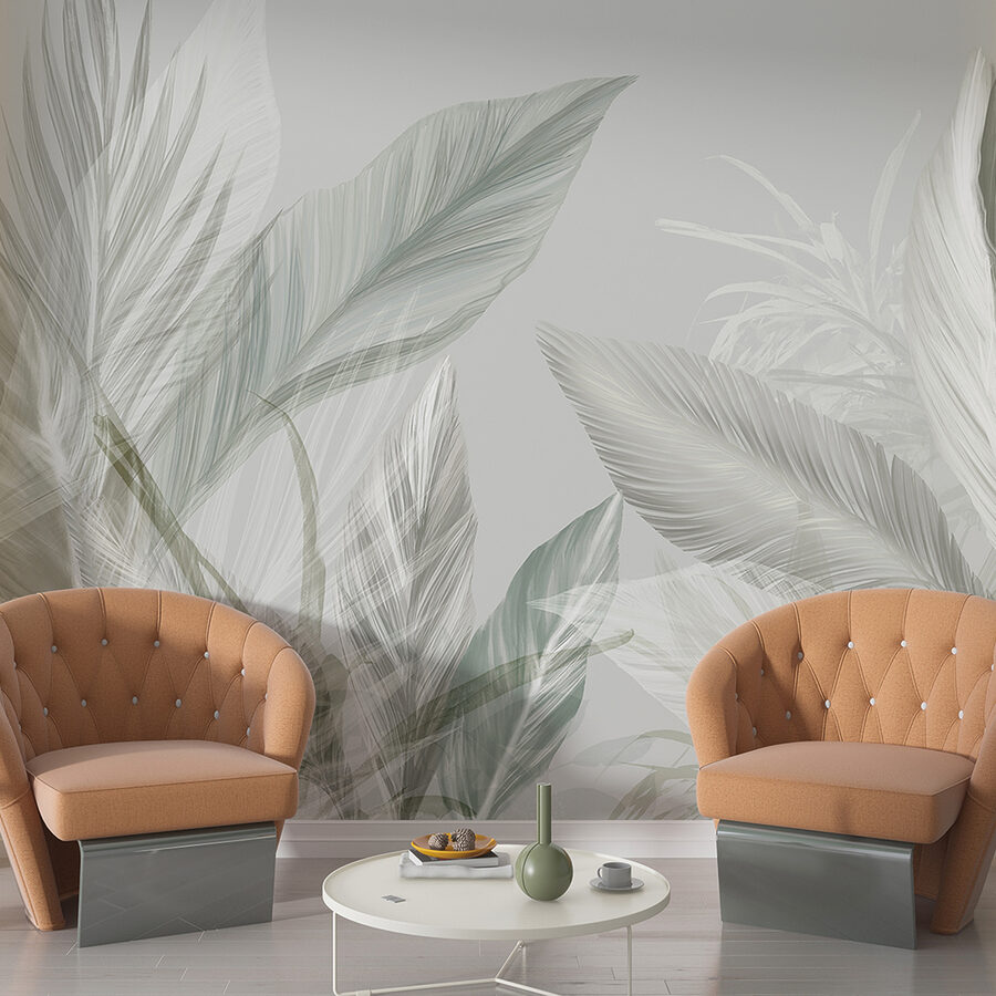 Wall murals Close up of leaves - Image 4