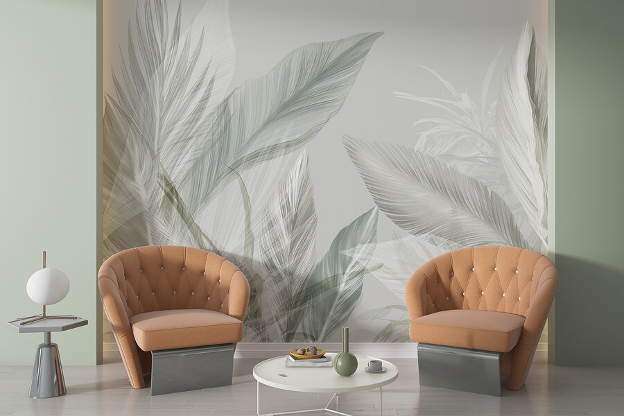 Wall murals Close up of leaves - Image 5