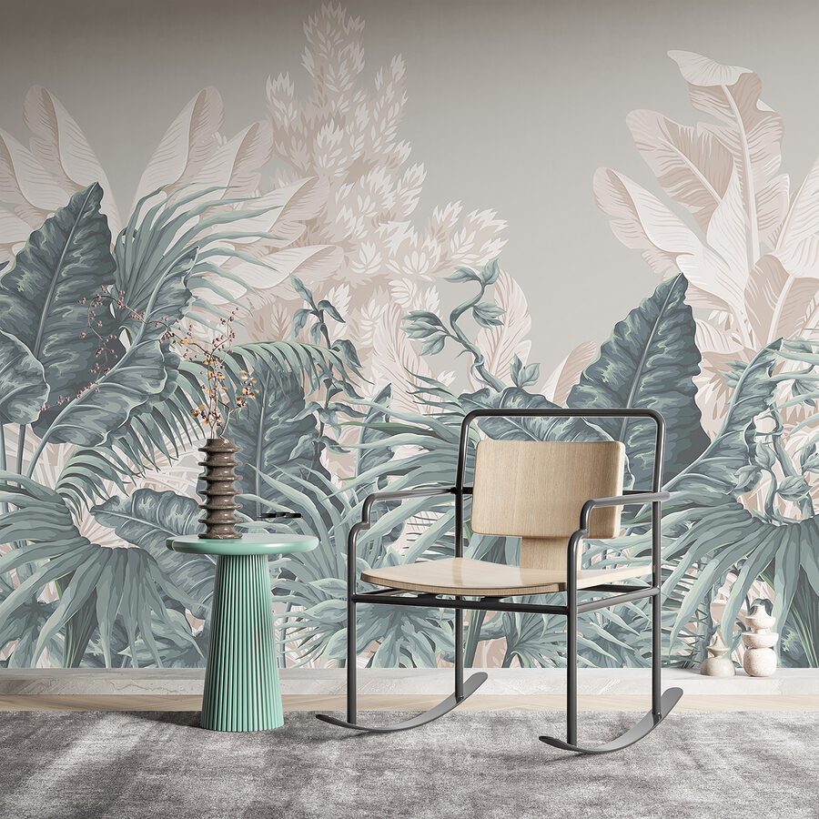Wall murals Close up of a wallpaper