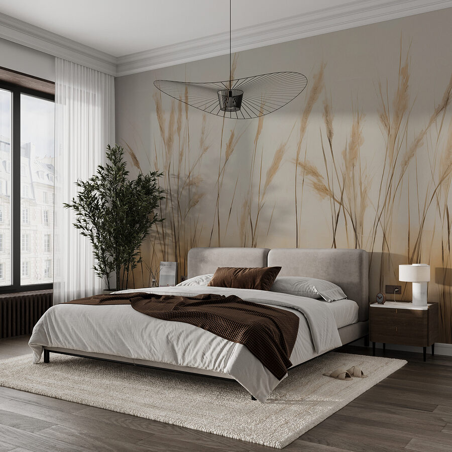 Wall murals Close up of a plant