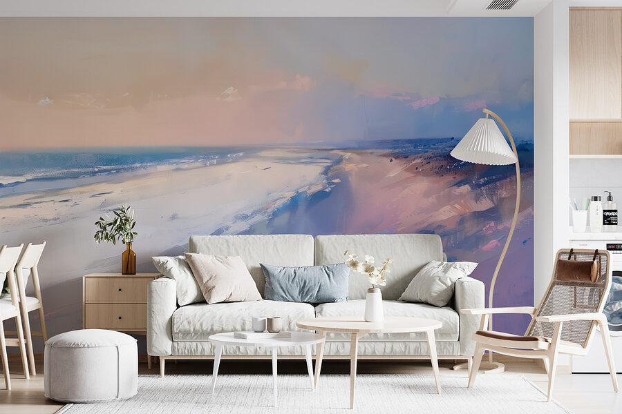 Wall murals Beach with sand and water - Image 2