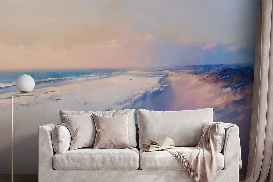 Wall murals Beach with sand and water - Image 3