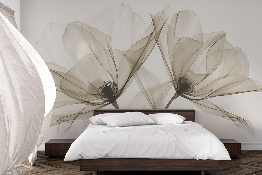 Wall murals Close up of flowers