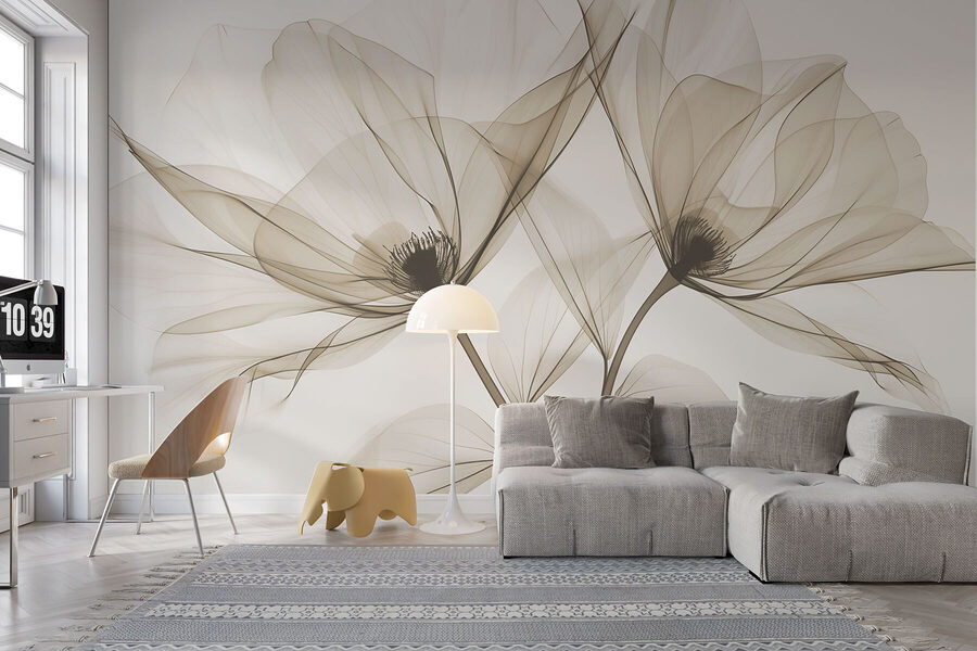 Wall murals Close up of flowers - Image 2