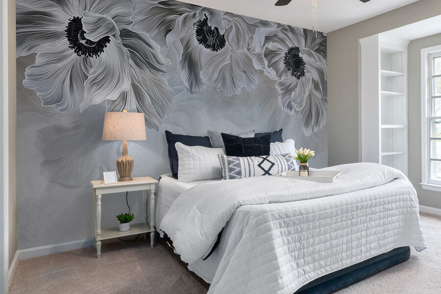 Wall murals Close up of flowers