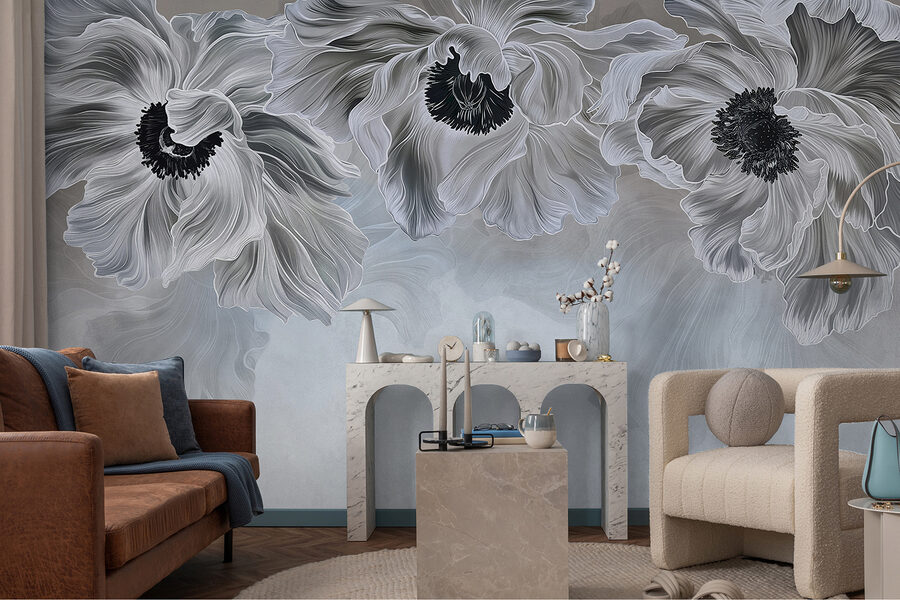 Wall murals Close up of flowers - Image 3